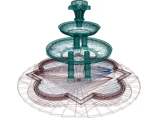 Fountain 3D Model