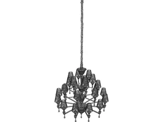 Barovier&Toso Nevada 3D Model