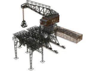 Crane 3D Model