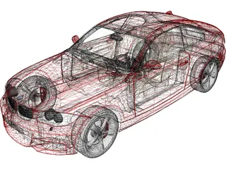 BMW 135i Coupe [E82] (2009) 3D Model