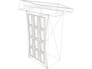 Podium 3D Model