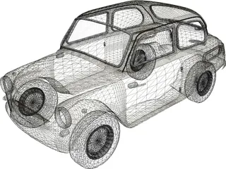 ZAZ 965 (1960) 3D Model
