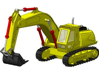 Excavator 3D Model