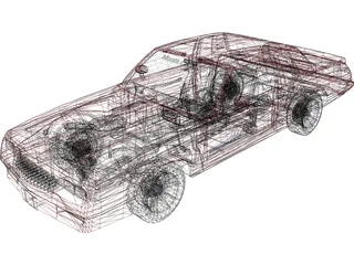 Chevrolet Monte Carlo SS (1986) 3D Model