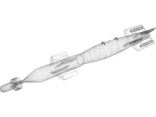 GBU-12 Paveway 3D Model