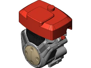 Vanguard 356400 Engine 3D Model