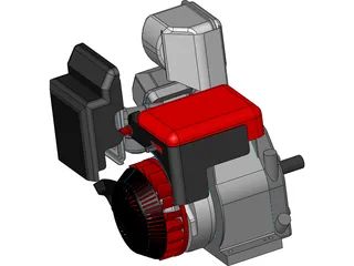 Briggs&Stratton Baja Engine 3D Model