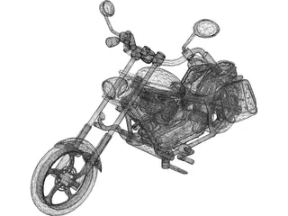 Harley-Davidson 3D Model