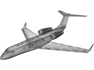 Gulfstream IV 3D Model