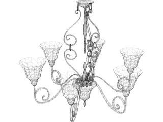 Chandelier 3D Model