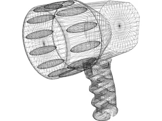 Light Diving 3D Model