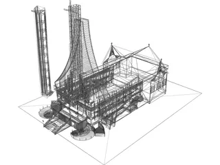 Church 3D Model