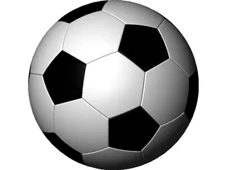 Soccer Ball 3D Model