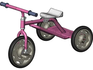 Tricycle 3D Model