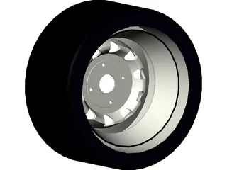 Mattig Wheel 8x13 inch 3D Model