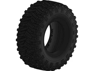 Tire Off Road 3D Model
