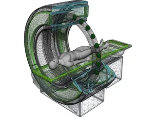 X-Ray Tomograph 3D Model