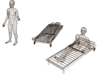 People Beach Collection 3D Model