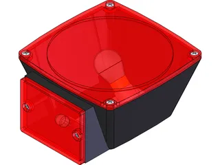Trailer Tail Light 3D Model