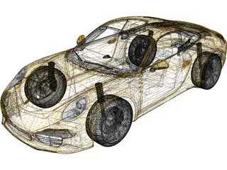 Porsche 911 Carrera (2012) 3D Model