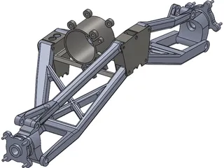 Polaris Outlaw 500 Rear Suspension 3D Model