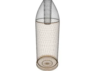 Bullet 9MM Government Edition 3D Model