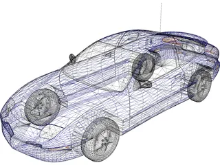 Pontiac Sunfire Coupe (1998) 3D Model
