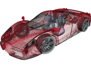 Ferrari Enzo 3D Model