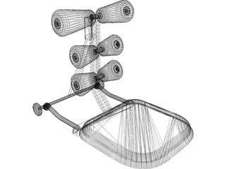 Power Core Fitness 3D Model