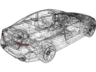 Audi RS5 Coupe (2012) 3D Model