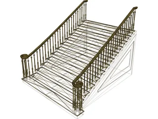 Stair 3D Model