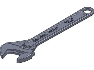 Wrench 3D Model