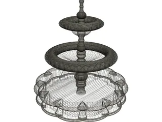Fountain 3D Model
