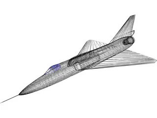 F-102 3D Model