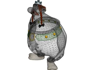 Obelix 3D Model