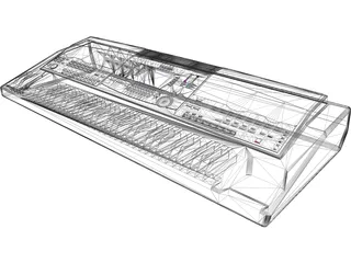 Yamaha PSR 9000 3D Model