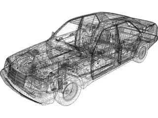 Mercedes-Benz 250d 3D Model