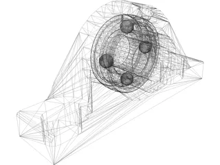 Bearing Housing Pase 20N 3D Model