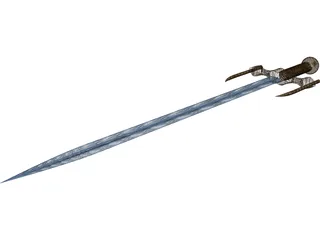 Medieval Sword 3D Model