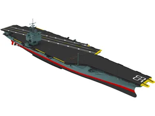 CVN-65 Enterprise 3D Model