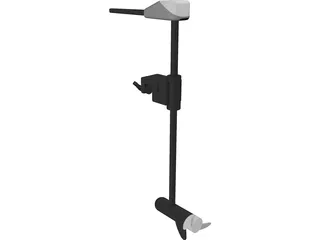 Electric Trolling Motor 3D Model