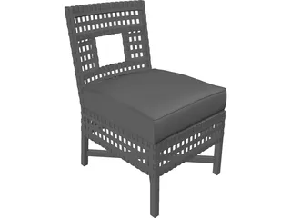 Armchair 3D Model