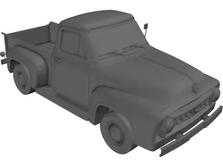 Ford F-100 (1953) 3D Model