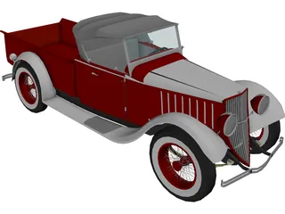 Ford Pickup 3D Model