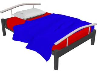 Bed 3D Model