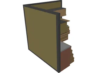 Complete Office Module 3D Model