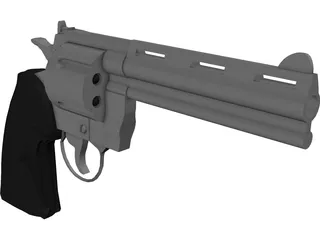 Colt Python 3D Model