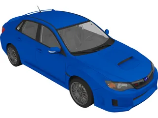 Subaru Impreza WRX STi 3D Model