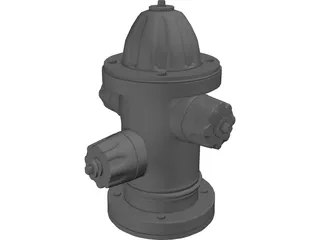 Fire Hydrant 3D Model