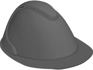 Security Helmet 3D Model